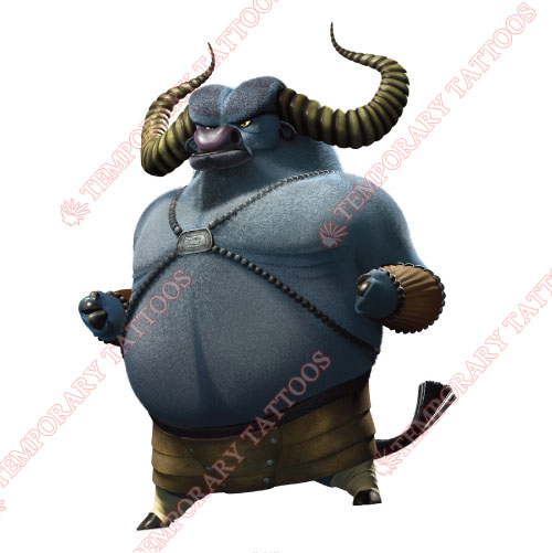 Kung Fu Panda Customize Temporary Tattoos Stickers NO.3360